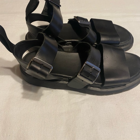 Dr Martens Gryphon Brando leather gladiator sandals main image 6